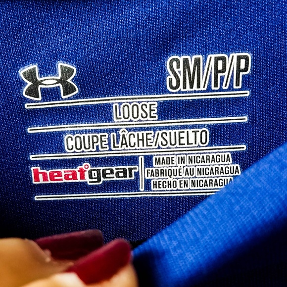 NEW Under Armour Blue Shirt - Picture 2 of 4